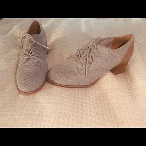Grey & Brown shoes